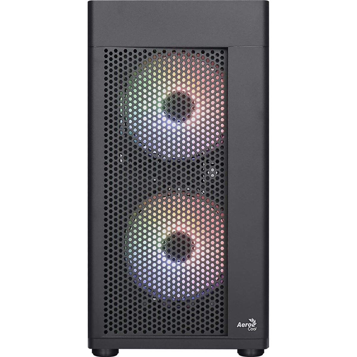 ATX Semi-toren doos Aerocool HEXFORMBKV2 Zwart